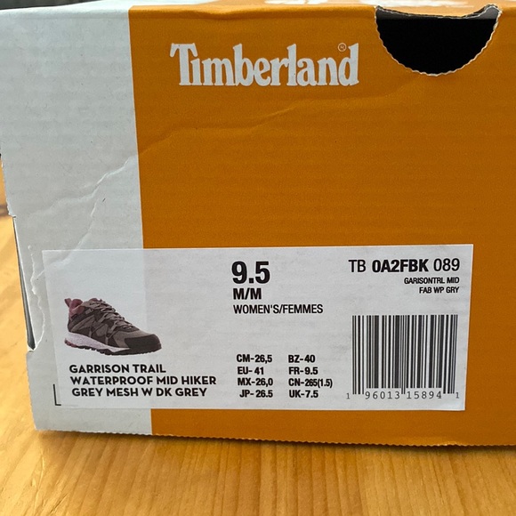 🌳NWT: TIMBERLAND✨ Women’s Trail Hiking Shoes - Size 9.5 - Picture 11 of 16